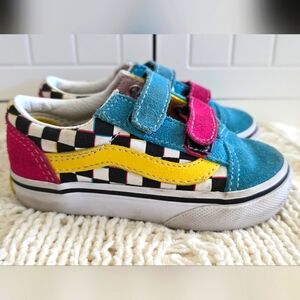 Toddler Old Skool Retro Checkerboard Vans